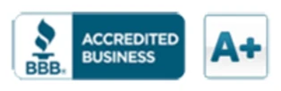 BBB Accredited Business with an A+ rating
