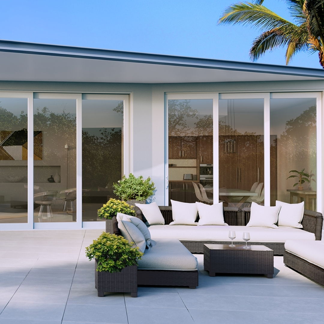 Lanai slider walls installed in Parkland